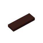 Tile 1 x 3 #63864 - 308-Dark Brown