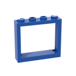 Window 1 x 4 x 3 - No Shutter Tabs #60594 - 23-Blue