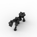 Creature, Horse / Thestral, Skeletal #59228 - 26-Black