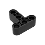 Technic Beam 3 x 3 T-Shape Thick #60484 - 26-Black