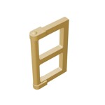 Pane For Window 1 x 2 x 3 With Thick Corner Tabs #60608 - 5-Tan