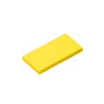 Tile 2 x 4 with Groove #87079 - 24-Yellow