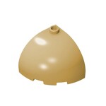 Brick Round Corner 3 x 3 x 2 Dome Top #88293 - 5-Tan