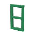 Pane For Window 1 x 2 x 3 With Thick Corner Tabs #60608 - 28-Green