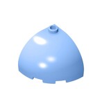 Brick Round Corner 3 x 3 x 2 Dome Top #88293 - 212-Bright Light Blue