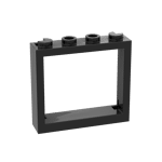 Window 1 x 4 x 3 - No Shutter Tabs #60594 - 26-Black