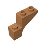 Brick Arch 1 x 3 x 2 #88292 - 312-Medium Dark Flesh