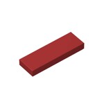 Tile 1 x 3 #63864 - 154-Dark Red