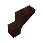 Brick Arch 1 x 3 x 2 #88292 - 308-Dark Brown