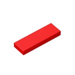 Tile 1 x 3 #63864 - 21-Red