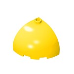 Brick Round Corner 3 x 3 x 2 Dome Top #88293 - 24-Yellow