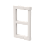 Pane For Window 1 x 2 x 3 With Thick Corner Tabs #60608 - 1-White