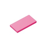 Tile 2 x 4 with Groove #87079 - 221-Dark Pink