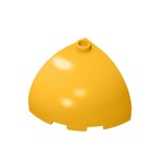 Brick Round Corner 3 x 3 x 2 Dome Top #88293 - 191-Bright Light Orange