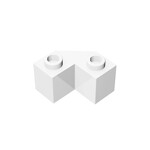 Wedge 2 x 2 Facet #87620 - 1-White