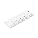 Plate Special 2 x 6 x 2/3 - Four Studs on Side #87609 - 1-White