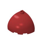 Brick Round Corner 3 x 3 x 2 Dome Top #88293 - 154-Dark Red