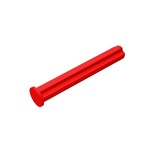 Technic Axle 4 with Stop #87083 - 21-Red