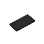 Tile 2 x 4 with Groove #87079 - 26-Black