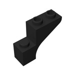 Brick Arch 1 x 3 x 2 #88292 - 26-Black