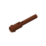 Pin 1/2 With 2L Bar Extension (Flick Missile) #61184 - 192-Reddish Brown