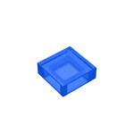 Flat Tile 1 x 1 #3070 - 43-Trans-Dark Blue
