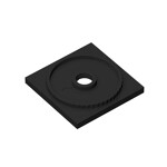 Turntable 4 x 4 Square Base Locking #61485 - 26-Black