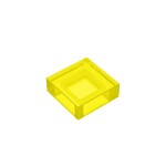 Flat Tile 1 x 1 #3070 - 44-Trans-Yellow