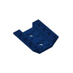 Slope Inverted 45 4 x 4 Double with 2 Holes #72454 - 140-Dark Blue