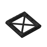 Support 1 x 6 x 5 Girder Rectangular #64448 - 26-Black