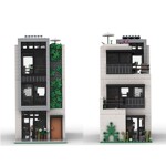 MOC-74302 Modernist Townhouse