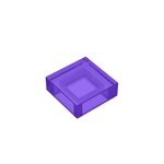 Flat Tile 1 x 1 #3070 - 126-Trans-Purple