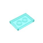 Flat Tile 2 x 3 #26603 - 42-Trans-Light Blue