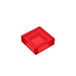 Flat Tile 1 x 1 #3070 - 41-Trans-Red