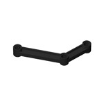 Technic Link 1 x 9 Bent (6 - 4) #64451 - 26-Black