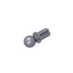 Technic Axle Towball #2736 - 315-Flat Silver