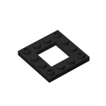 Plate Special 4 x 4 with 2 x 2 Cutout #64799 - 26-Black