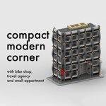 MOC-79095 Compact Modern Corner