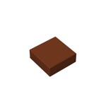 Flat Tile 1 x 1 #3070 - 192-Reddish Brown