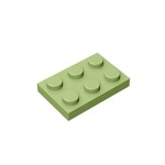 Plate 2 x 3 #3021 - 330-Olive Green