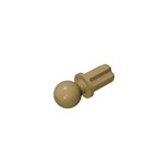 Technic Axle Towball #2736 - 138-Dark Tan