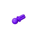 Technic Axle Towball #2736 - 268-Dark Purple