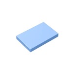 Flat Tile 2 x 3 #26603 - 212-Bright Light Blue