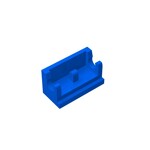 Hinge Brick 1 x 2 Base #3937 - 23-Blue