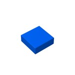 Flat Tile 1 x 1 #3070 - 23-Blue