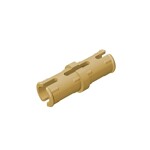 Technic Pin with Friction Ridges Lengthwise and Center Slots #2780 - 5-Tan