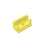 Hinge Brick 1 x 2 Base #3937 - 226-Bright Light Yellow