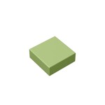 Flat Tile 1 x 1 #3070 - 330-Olive Green