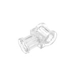 Technic Axle Connector with Axle Hole #32039 - 40-Trans-Clear