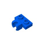 Plate, Modified 1 x 2 with Small Tow Ball Socket on 5.9mm #14704 - 23-Blue